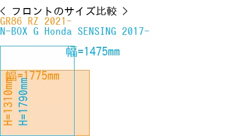 #GR86 RZ 2021- + N-BOX G Honda SENSING 2017-